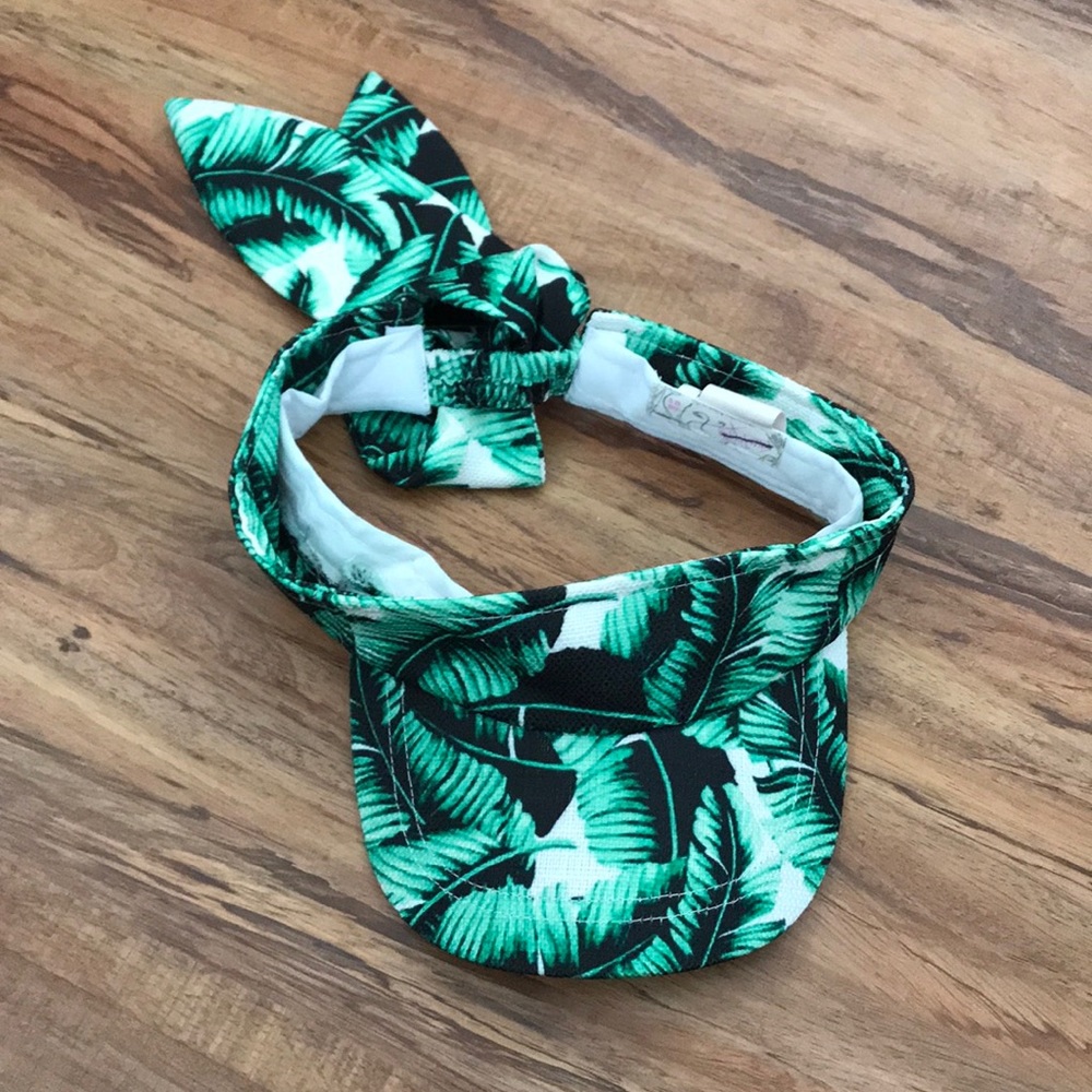 Free People Adjustable Palm Trees Visor